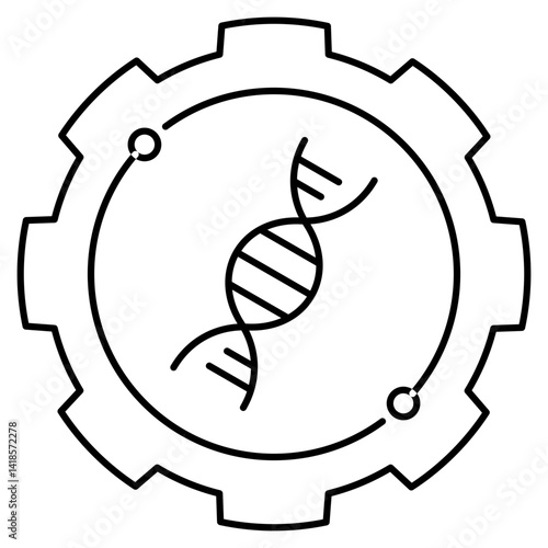 Genetic Engineering Icon