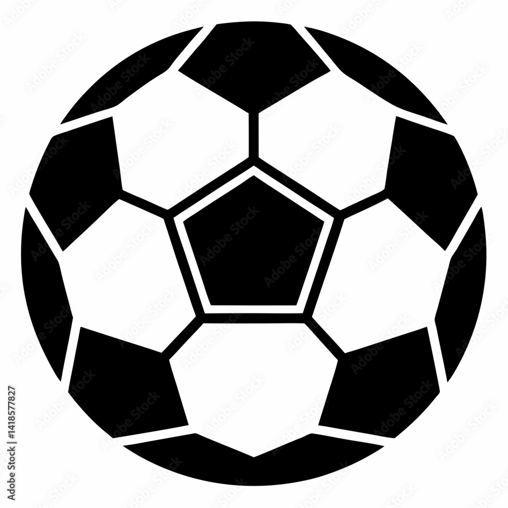 Fototapeta premium soccer ball isolated on white