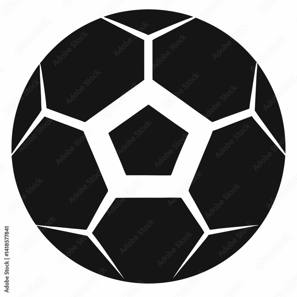 Fototapeta premium soccer ball isolated on white