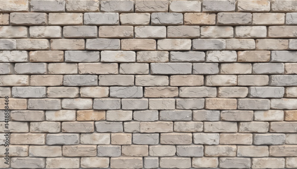 Obraz premium Brick wall texture and pattern urban environment digital image close-up view construction concept