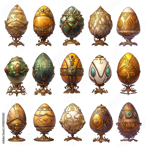 Egg material set(game item PNG)