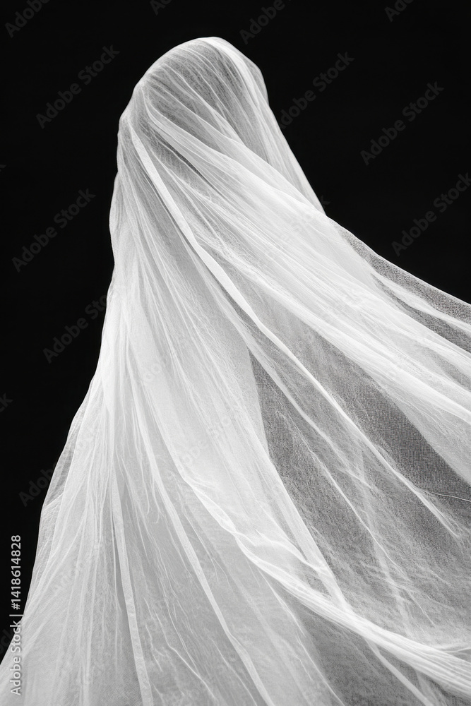 Flowing fabric, abstract Flowing fabric, abstract
