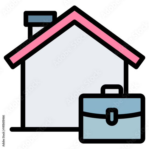 Work From Home Icon