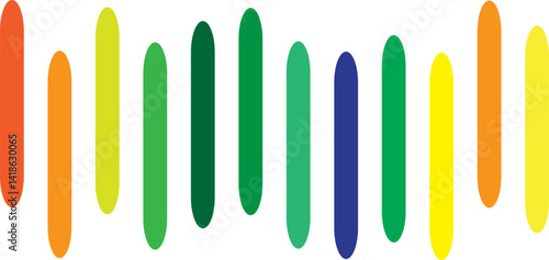 set of colored pencils