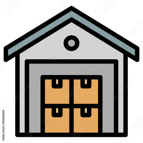 Warehouse Icon