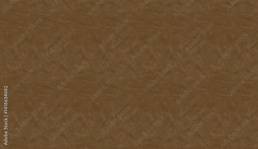 Fototapeta premium Seamless texture of brown leather, creating a uniform and textured background ideal for design projects