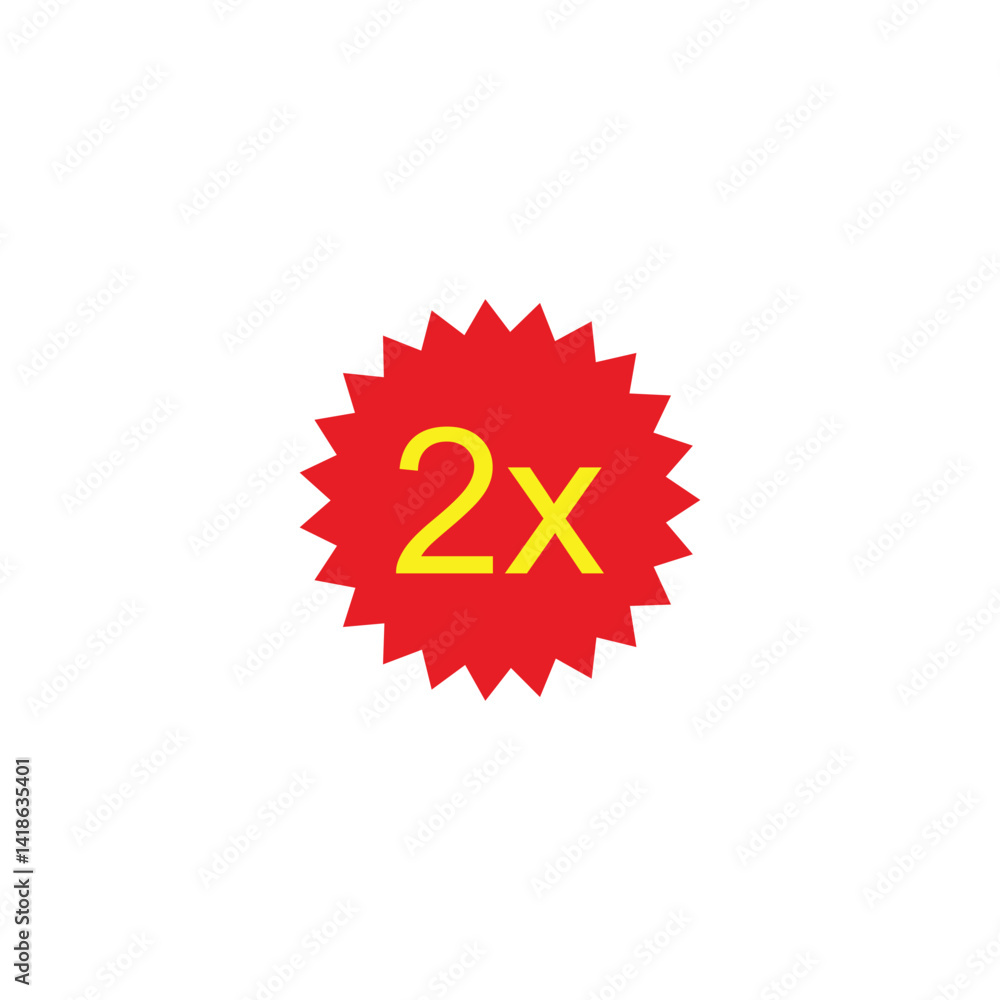 2x, sticker geometric symbol simple logo vector 2x, sticker geometric symbol simple logo vector
