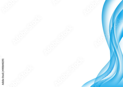 WAVE LIGHT BLUE ABSTRACT BACKGROUND SIMPLE ELEGANT