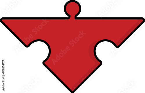 Puzzle Piece Shape Icon