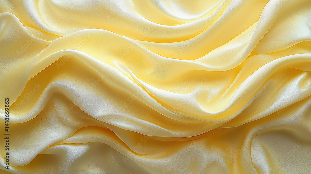 Obraz premium クリームイエローの背景