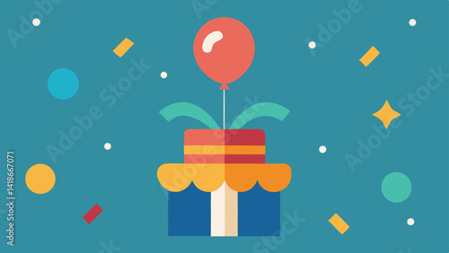 Happy Birthday Surprise Background Scene