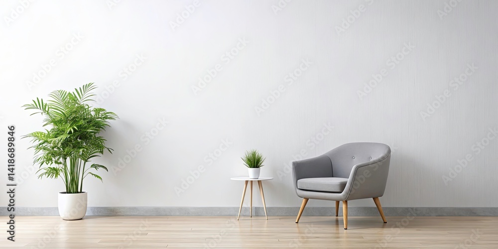 Fototapeta premium Modern Minimalist Waiting Area Long Exposure Photography Captures Tranquil Ambiance in a Contemporary Office Space