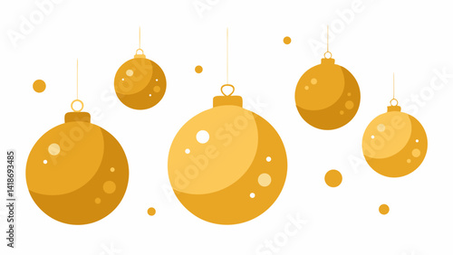 set of christmas balls