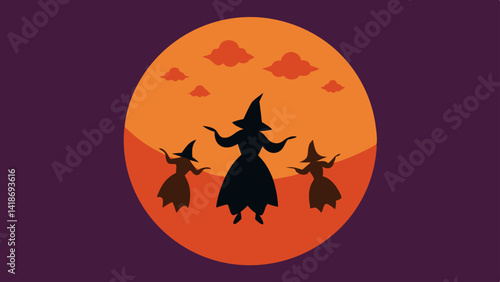 vector illustration of a halloween pumpkin