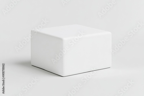 Wallpaper Mural Blank white cube display podium Torontodigital.ca