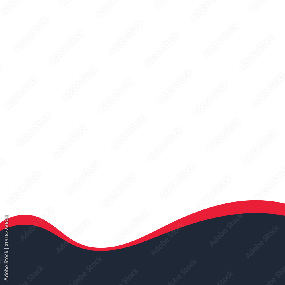Wave Footer Shape business Wave Footer Shape business