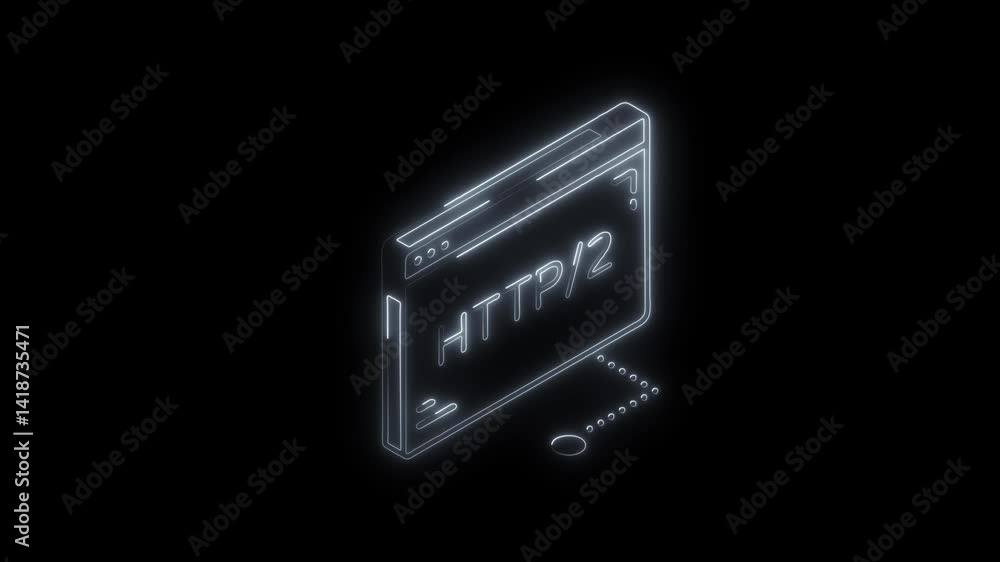 Glowing neon web-programming icon 4k isolated on black background. HD Video motion graphic animation Glowing neon web-programming icon 4k isolated on black background. HD Video motion graphic animation