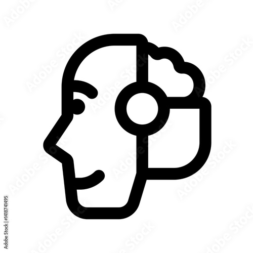 humanoid head