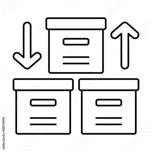 Import Export Icon