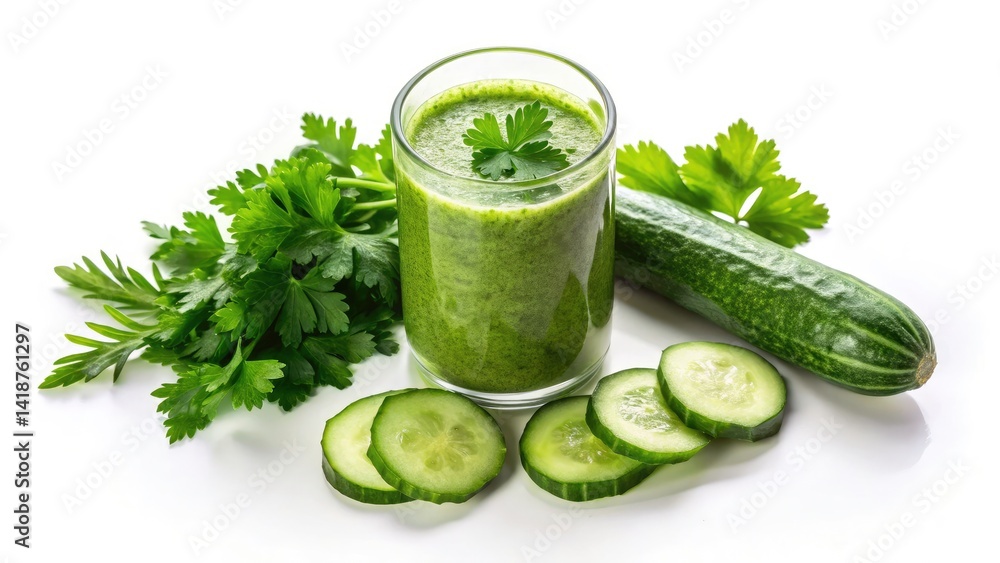Surreal Green Smoothie Photography: Cucumber, Parsley, Celery Elixir Surreal Green Smoothie Photography: Cucumber, Parsley, Celery Elixir