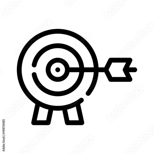 target line icon