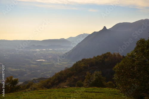 The small city of Susa, Italy