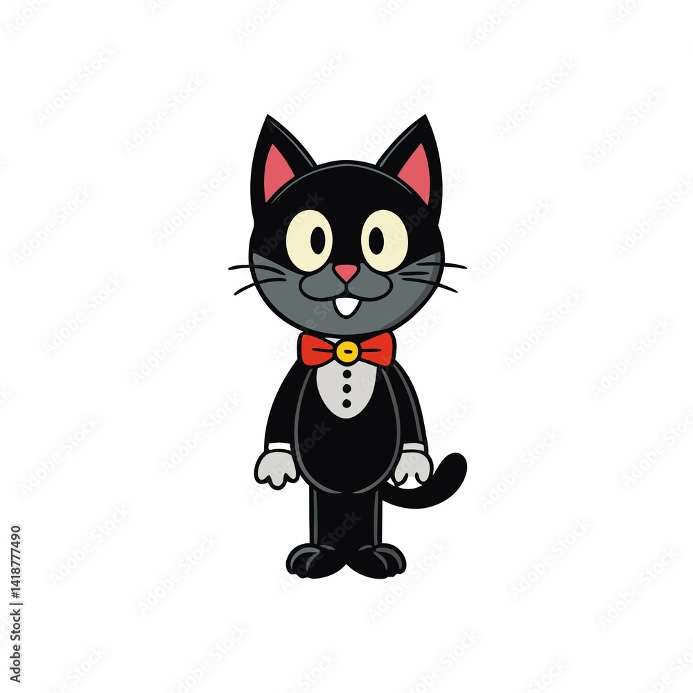 black cat cartoon black cat cartoon