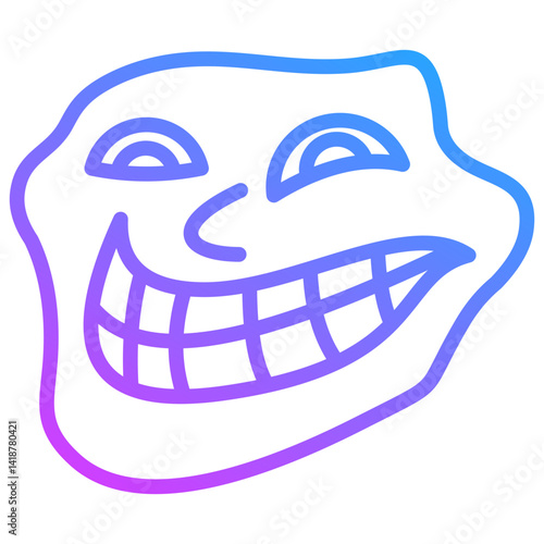 Troll Face Icon