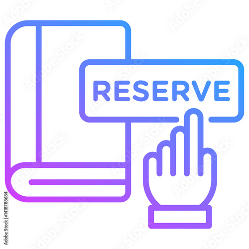 Book Reserve Icon