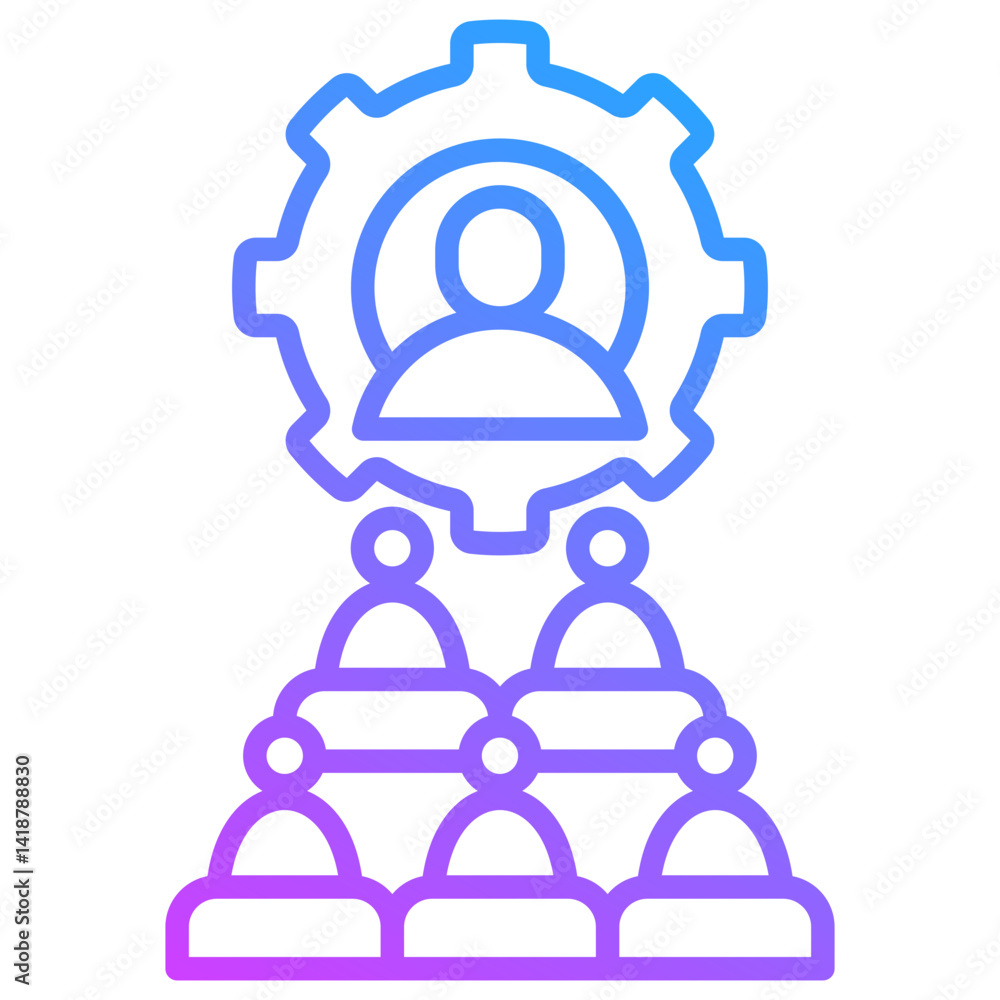 Obraz premium Skill Class Icon