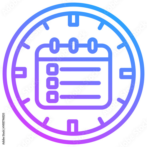 Time Blocking Icon