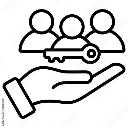 Key Person Icon