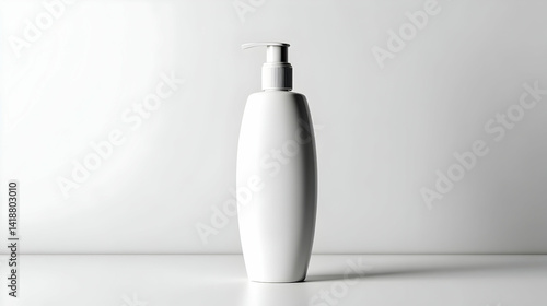 body lotion or shampoo bottle mockup