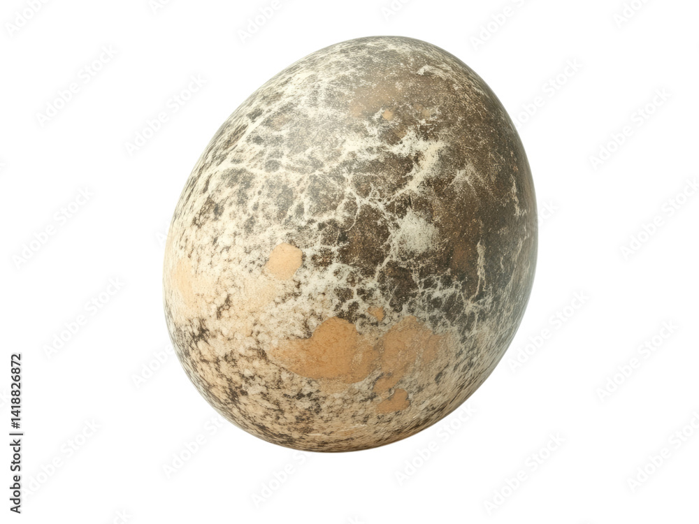 Closeup of a Marbled Egg Reminiscent of a Celestial Body: A Unique Textured Surface Closeup of a Marbled Egg Reminiscent of a Celestial Body: A Unique Textured Surface