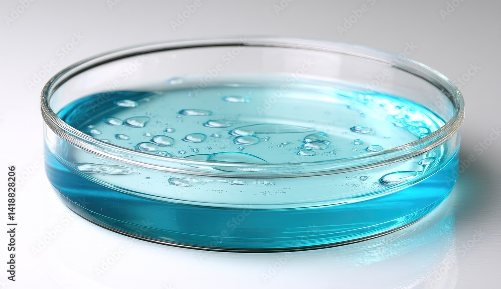 Observe Liquid Bubbles in Glass: A Detailed Study of Surface Tension and Fluid Dynamics in a Laboratory Setting Observe Liquid Bubbles in Glass: A Detailed Study of Surface Tension and Fluid Dynamics in a Laboratory Setting