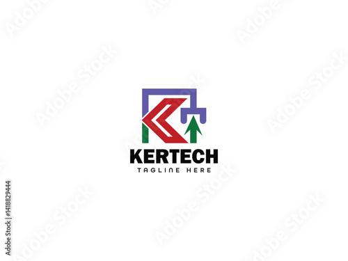Free Download Business modern letter logo template  - GFXLoad
