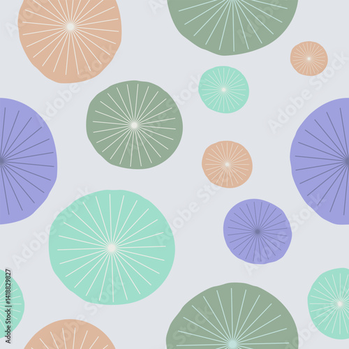 Vector seamless pattern. Graphic stylish design for fabric, wallpaper, wrapping