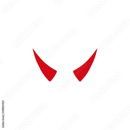 Devil horns icon. Monster carnival vector element. Free Download Devil horns icon. Monster carnival vector element. - GFXLoad