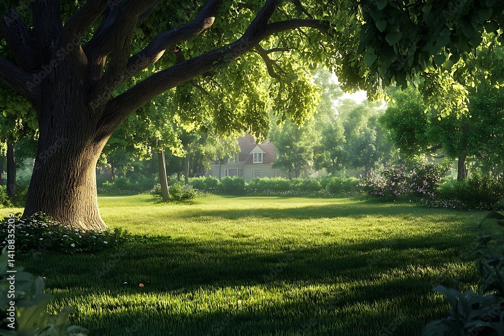 trees in the park trees in the park
