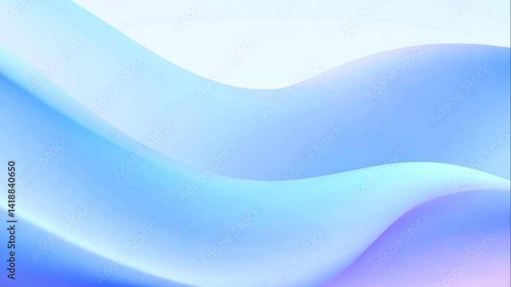 Soft Waves of Colorful Light Creating Tranquil and Calming Background Soft Waves of Colorful Light Creating Tranquil and Calming Background