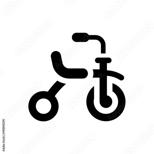 Bike, bicycle vector icon in line style
