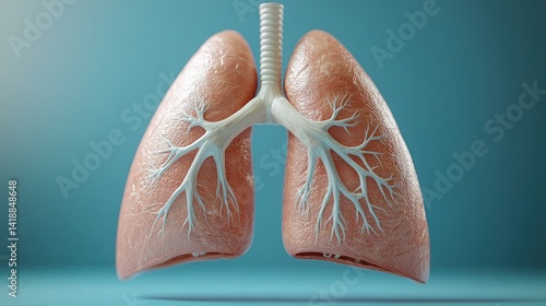 Wallpaper Mural 3D anatomical lungs Torontodigital.ca