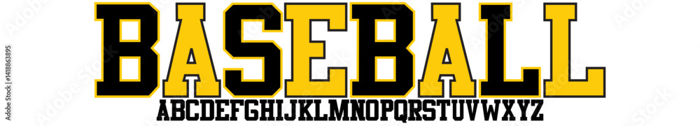 Obraz premium baseball.athletic.eps