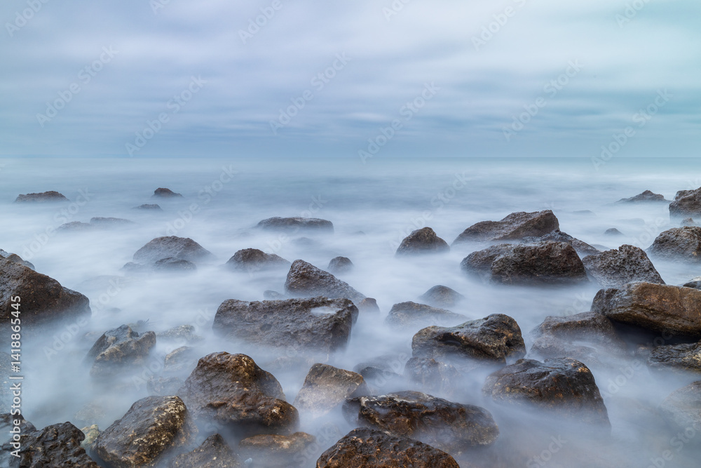 Obraz premium rocks on the beach