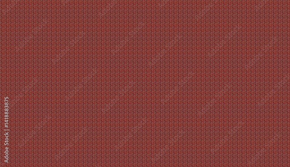 Fototapeta premium Red textured background forming a seamless pattern, ideal for textile design projects