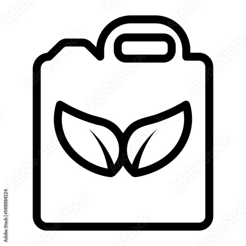 biofuel Line Icon