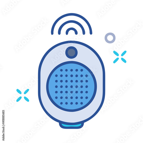 Smart Air Freshener Device with WiFi Connectivity Icon
