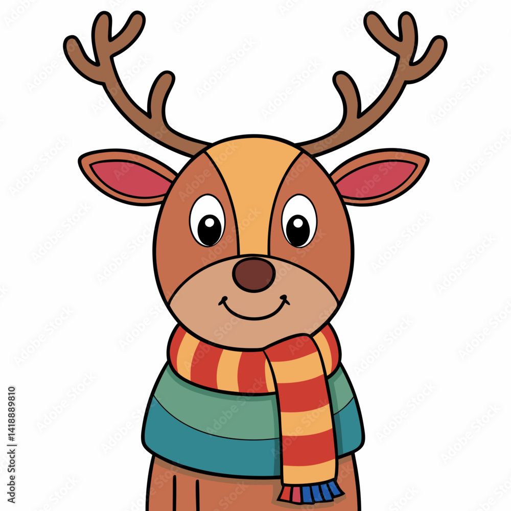 Fototapeta premium rudolph the reindeer