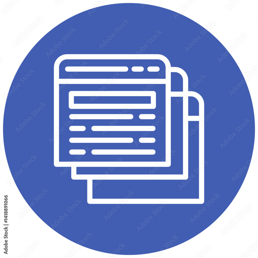 Browser Tabs Icon Browser Tabs Icon