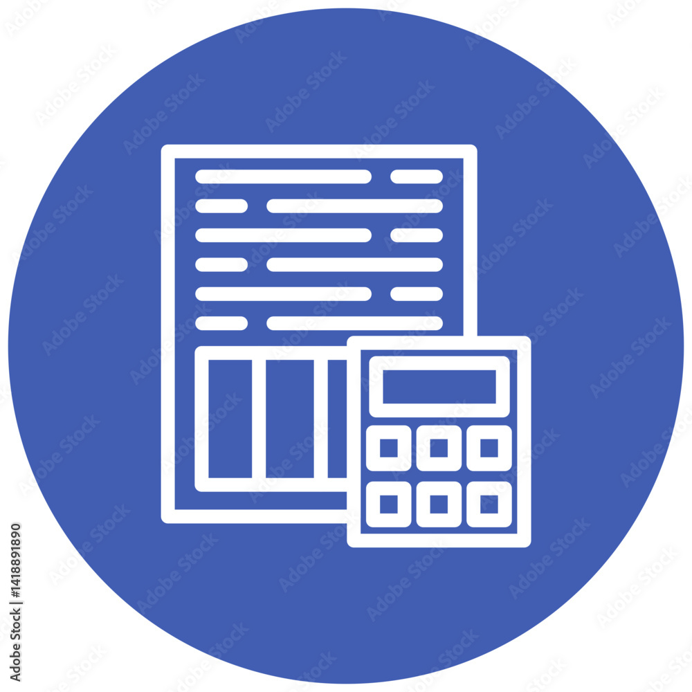 Budget Estimate Icon Budget Estimate Icon